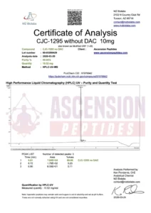 CJC-1295 No DAC 10mg + Ipamorelin 10mg (FIT Stack 20mg)